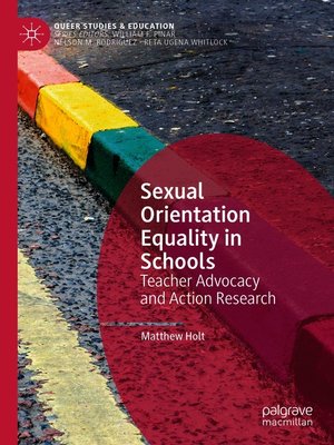 cover image of Sexual Orientation Equality in Schools